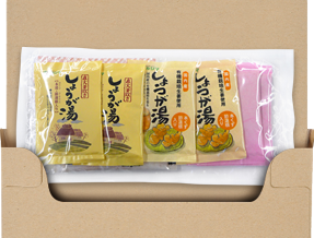 生姜湯飲み比べセット 6種×2袋セット