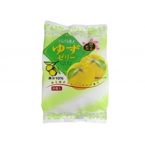 とろける寒天　爽やか果実　ゆずゼリー