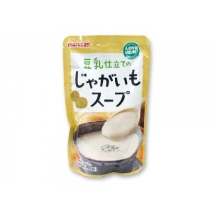 豆乳仕立てのじゃがいもスープ