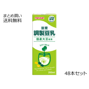 豆漿(ドウジャン) 調整豆乳 200ml　48本セット