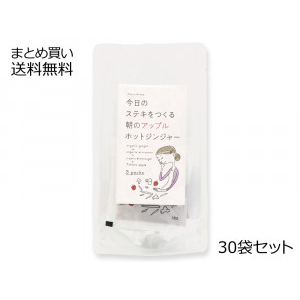 朝のアップルホットジンジャー 3包　30袋セット【送料無料】