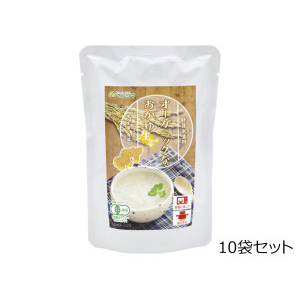 オーガニックなおかゆ 生姜味　10袋セット 