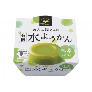 春夏限定 あんこ屋さんの 有機水ようかん <抹茶> 