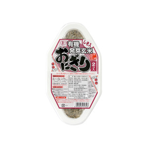 有機発芽玄米おにぎり(2コ入) ＜しそ＞