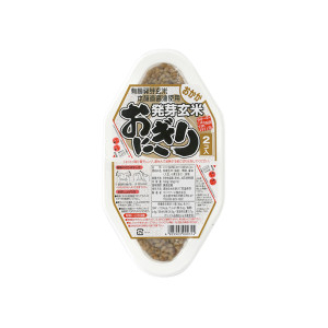 発芽玄米おにぎり(2コ入) ＜おかか＞ 
