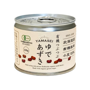 有機つぶつぶ ゆであずき