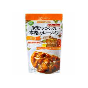 米粉でつくった本格カレールウ<甘口> フレークタイプ
