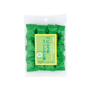 shop 甘信堂製菓 べにふうき ミントのど飴 90g