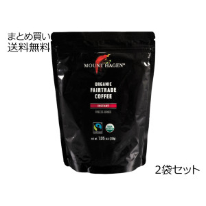 マウントハーゲン オーガニック フェアトレード インスタントコーヒー 詰替用 　2袋セット