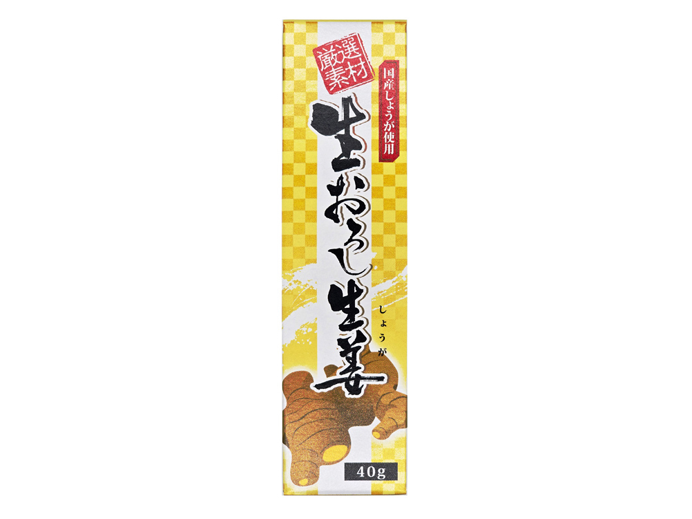 国内産 生おろし生姜 チューブ入 香辛料 調味料 オンラインショップ 有機食のある暮らし